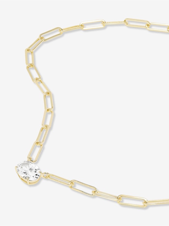 Melinda Maria Jewelry - Melinda Maria Hello Gorgeous Samantha Chain Necklace- Women Jewelry
